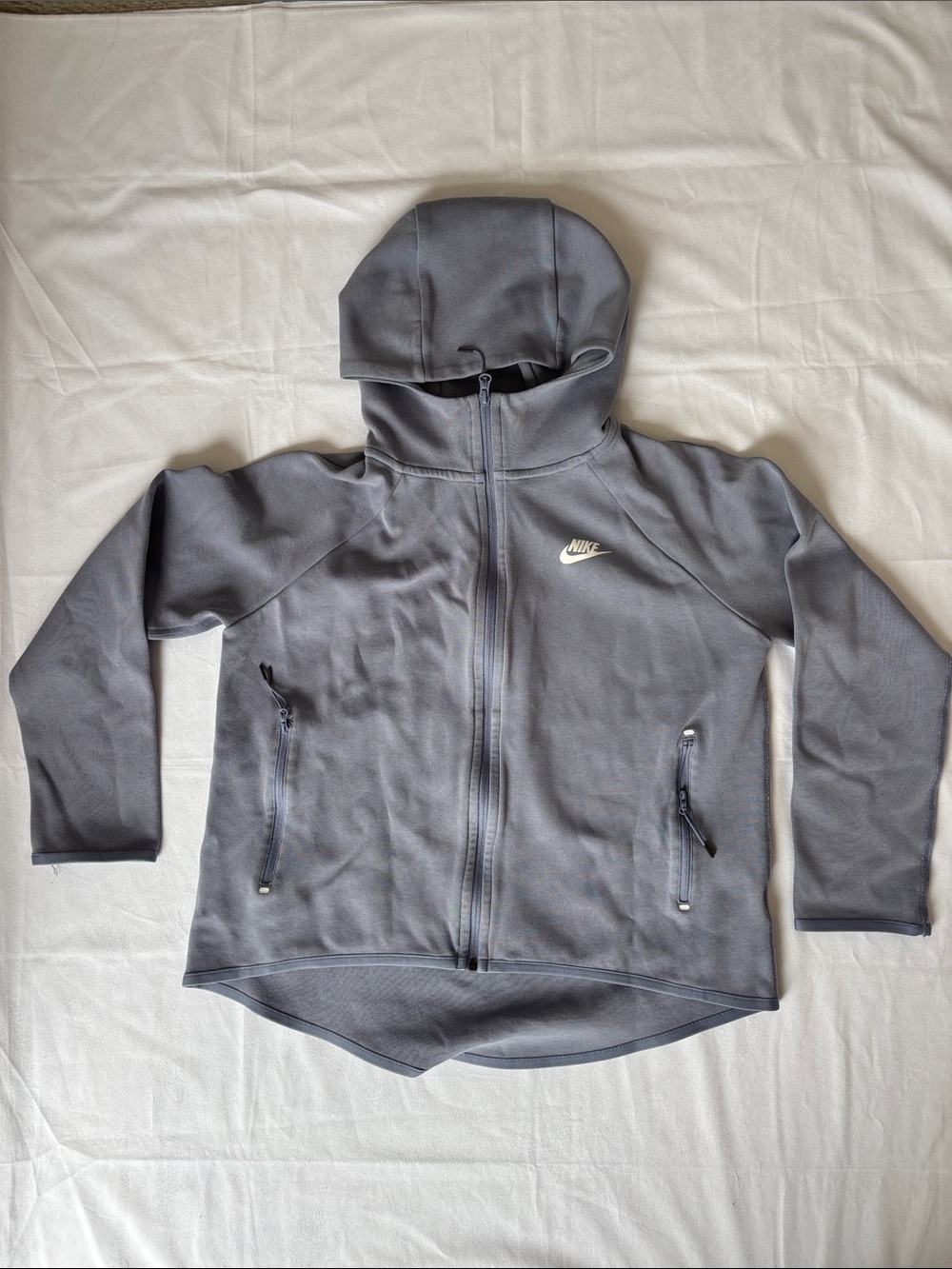 Womens Nike Purple/Grey Tech Hoodie